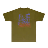 Gallery Dept T Shirt Retro Printed Loose Short-Sleeved Shirt