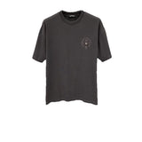 Ch hip-hop t-shirts: ch cro's spring/summer hot-selling cross appliqué embroidered short-sleeve men's t-shirt, couple style, high street fashion