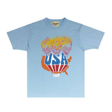 Gallery Dept T Shirt Retro Printed Loose Short-Sleeved Shirt (part2)