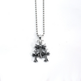 Chrome Hearts Necklace Vintage Cross Pendant Men's and Women's Necklaces