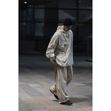 Unisex Jacket Retro Workwear Hooded Jacket Men's Loose Casual Spring and Autumn Coat
