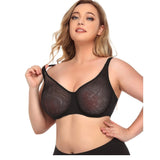 Full figure bra thin see-through intimates bra