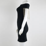 Women Evening Dress Sheath Bandage One-Piece Dress