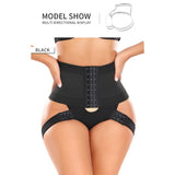 Butt lifter tummy control button shaping pants