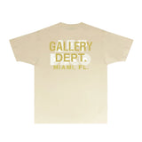 Gallery Dept T Shirt Retro Printed Loose Short-Sleeved Shirt (part2)