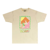 Gallery Dept T Shirt Retro Printed Loose Short-Sleeved Shirt