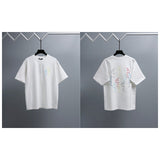 Ch hip-hop t shirts sschsummerbest sellingcolorful towel embroider craft round neck short shirt t sleeves