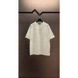 Ch hip-hop t shirts correct version ch crow summer horseshoe sanskrit cross hollow embroidered short sleeve t-shirt couple style