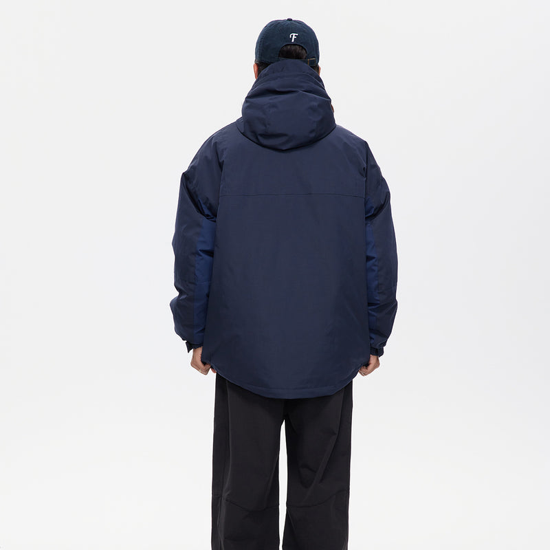 Unisex Coat Winter Large Pocket down Jacket