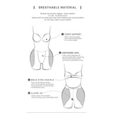 Butt lifter padded shapewear tummy control camisole