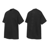 Ch hip-hop t shirts summerch crow sanskrit horseshoe embroidercasualpure cotton american heavy weight short sleeve casualcouple