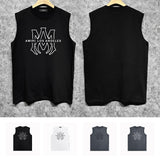 Amiri tank top line simple logo printing