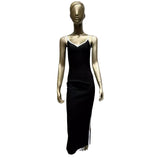 Women Dresses Bandage One-Piece Dress Suspenders Long Casual Long Dress (Ont0408)