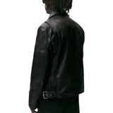 Men Motorcycle Jacket Autumn and Winter Faux Leather Motorcycle Jacket Jacket 3427/301