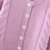 Women Sweater Knitwear Fall Winter Coat Knitted Cardigan
