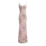 Women Dresses Summer Sling Dress Backless Sexy Dress (Xds0414)