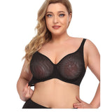 Full figure bra thin see-through intimates bra