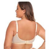 Full figure bra lace wireless women's