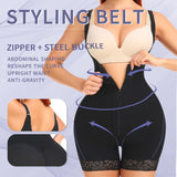 Butt lifter panty body shaping open crotch shapewear