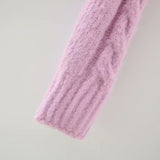 Women Sweater Knitwear Fall Winter Coat Knitted Cardigan
