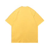 Drew house tshirt r d@ew smiley sun cartoon graphic crew neck pullover short sleeve
