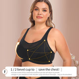 Full figure bra sports without wire