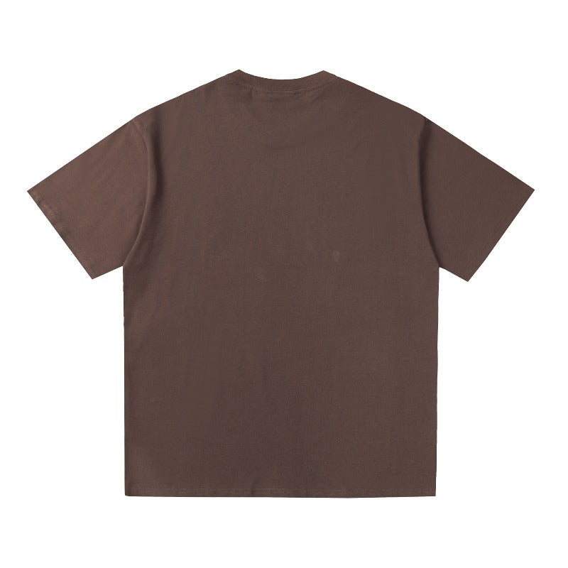 Drew house tshirt r d@ew cartoon radio graphic crew neck pullover short sleeve