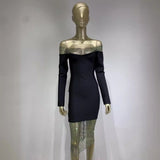 Women Dresses Bandage One-Piece Dress Party Dress Skirt (Ont0408)