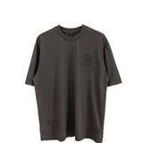Ch hip-hop t shirts ch short-sleeved horseshoe patch embroiderloosecasualpure cotton american short-sleeved