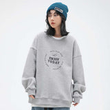 Unisex Hoodie Autumn Embroidery Sweatshirt