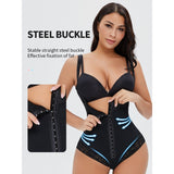 Shapewear Bodysuit High Waist Half Hip Wrap Abdomen