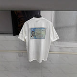 Mens T-shirts Mike Tyson Boxing Fighting BIG FACE Print Short Sleeve T-Shirt