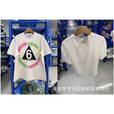 saint m t shirts s.m cartoon print crew neck pullover short sleeve top
