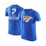 NBA T-Shirts NBA Thunder Alexandria T-Shirt Sports Short Sleeve