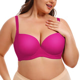 Full figure bra push-up adjustable type