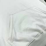 Purple Brand Hoodie Casual Hoodie Letter Front and Back Printing White Hoodie