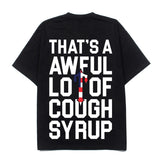 Hip-hop t-shirts: american spring/summer short-sleeve hip-hop casual loose fit rapper helmet print streetwear t-shirt