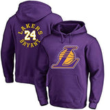 NBA Hoodie basketball jersey hooded sweater Kobe 24 ball