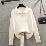 Women Knitted Pullover Autumn and Winter Sweater Turtleneck Sweater Slim Top