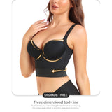 Full figure bra body shaping and beautiful back