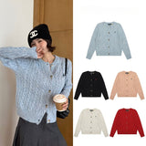 Rl ralph pony fall and winter star point sweet socialite casualoutwear knitted woolen sweater knitting round neck cardigan women