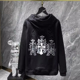Chh Chrome Hearts Hoodie Sanskrit Casual Couples Autumn and Winter Hooded Sweater