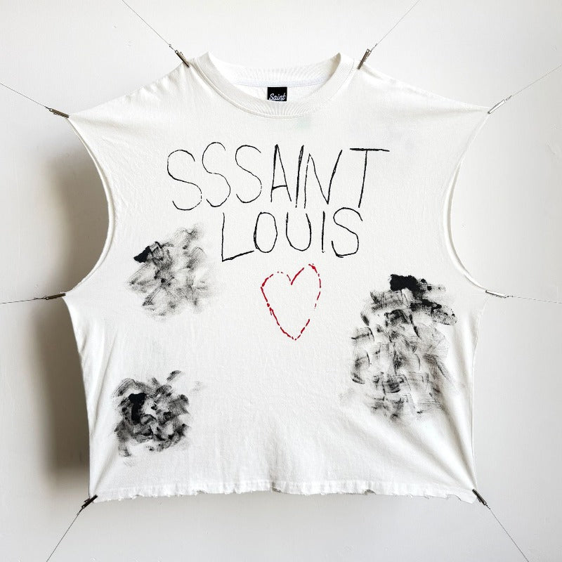 saint m t shirts s.m creative letter limited edition pullover casual tank top