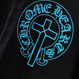 Chh Chrome Hearts Hoodie Autumn/Winter Classic Sanskrit Blue Alphabet Casual Sports Hooded Sweater