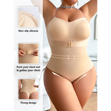 Shapewear bodysuit seamless tummy control waist shaping