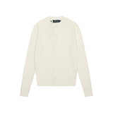 Rlraf pony dopamine round neck cardiganknitting wool sweatercasualsweetcardiganloosecasual women's fall and winter