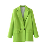 Women Suits Spring and Autumn Two-Button Suit Jacket
