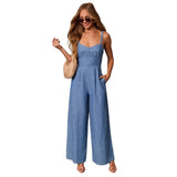 Women's pants: bestselling solid color casual overalls for amazon, ebay, independent stores, and wish - european & american style, retro vibe