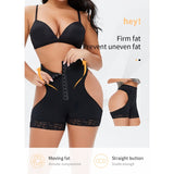 Butt lifter shapewear panty buttoned tummy tuck butt lift
