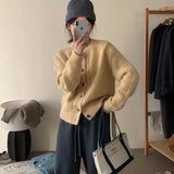 Women Knitted Cardigan Autumn Knitted Cardigan Sweater Coat